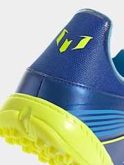 adidas Blue/Yellow Adult F50 Messi League Turf Boots - Image 15 of 19