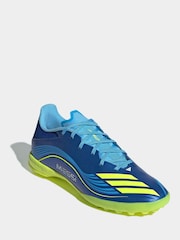 adidas Blue/Yellow Adult F50 Messi League Turf Boots - Image 3 of 19