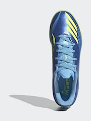 adidas Blue/Yellow Adult F50 Messi League Turf Boots - Image 8 of 19