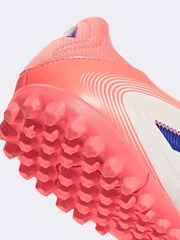 adidas White/Blue Adult Copa Pure 3 Club Turf Boots - Image 8 of 9