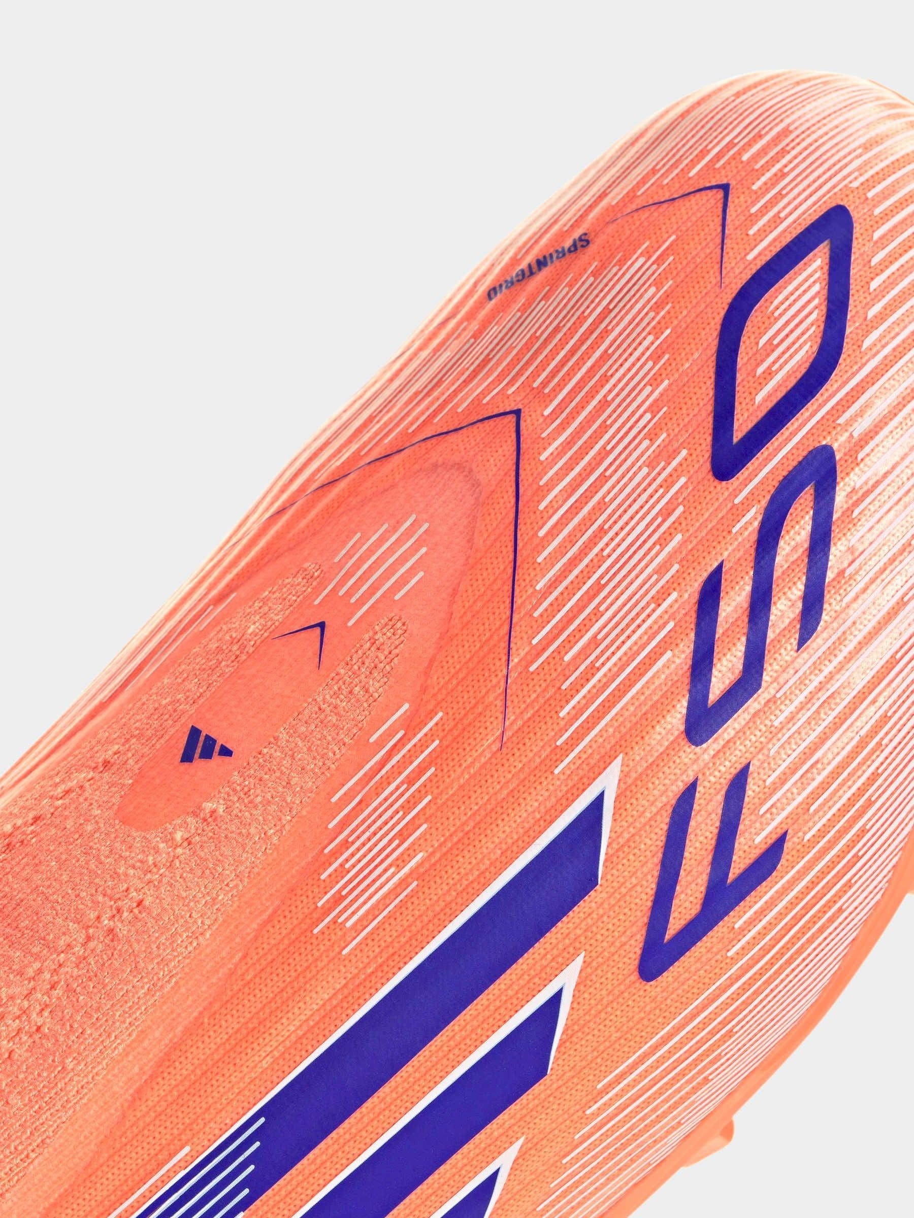 Buy adidas Orange Kids F50 League Laceless Firm/Multi-Ground Boots