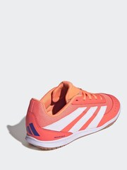 adidas Coral/White Kids Predator Club Indoor Sala Boots - Image 2 of 9