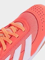 adidas Coral/White Kids Predator Club Indoor Sala Boots - Image 9 of 9