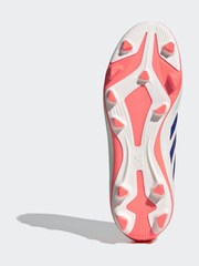 adidas White/Blue Kids Copa Pure 3 Club Firm/Multi-Ground Boots - Image 7 of 9