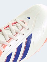adidas White/Blue Kids Copa Pure 3 Club Firm/Multi-Ground Boots - Image 9 of 9