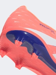 adidas Coral/White Kids Predator League Firm/Multi-Ground Boots - Image 10 of 10