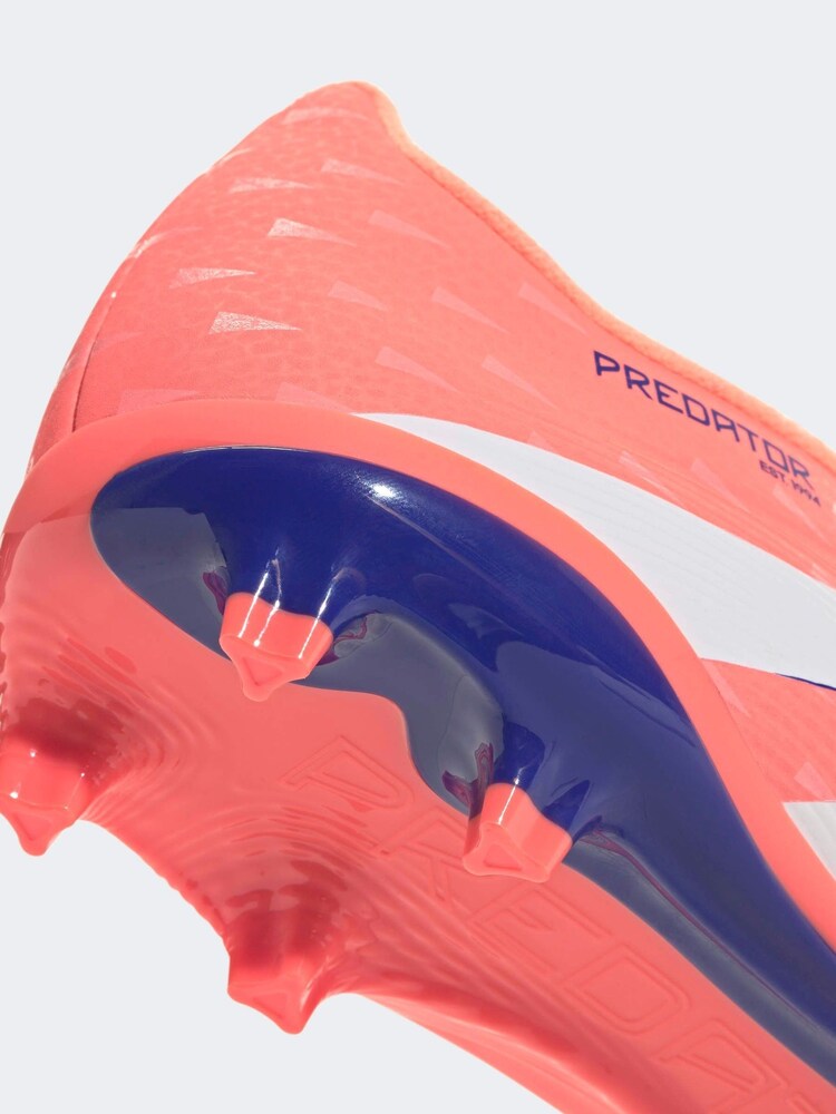 adidas Coral/White Kids Predator League Firm/Multi-Ground Boots - Image 10 of 10 adidas Coral/White Kids Predator League Firm/Multi-Ground Boots - Image 10 of 10