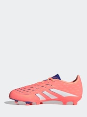 adidas Coral/White Kids Predator League Firm/Multi-Ground Boots - Image 4 of 10