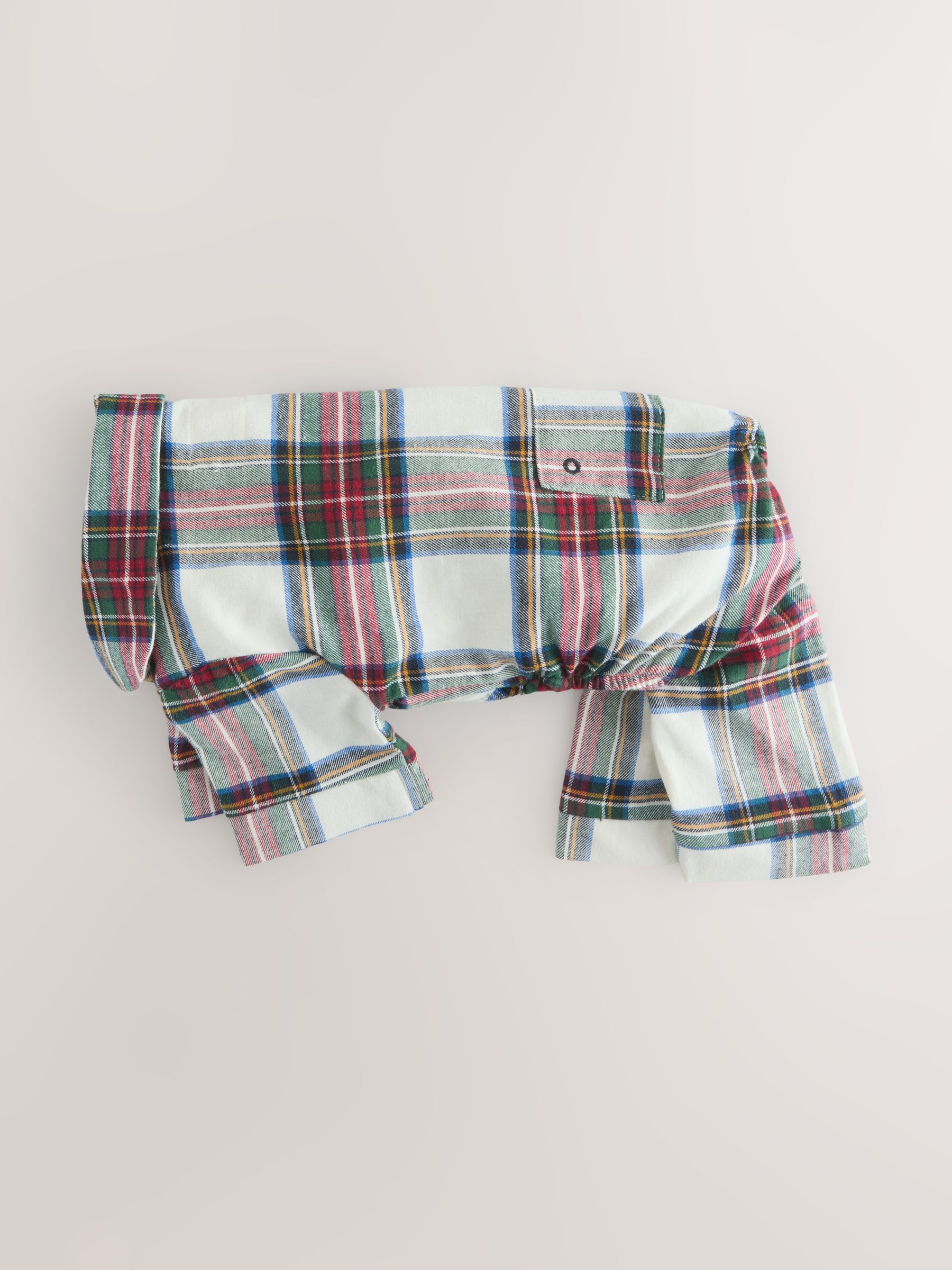 Buy Red/White Check Matching Family Christmas Pet Pyjamas from the Next ...