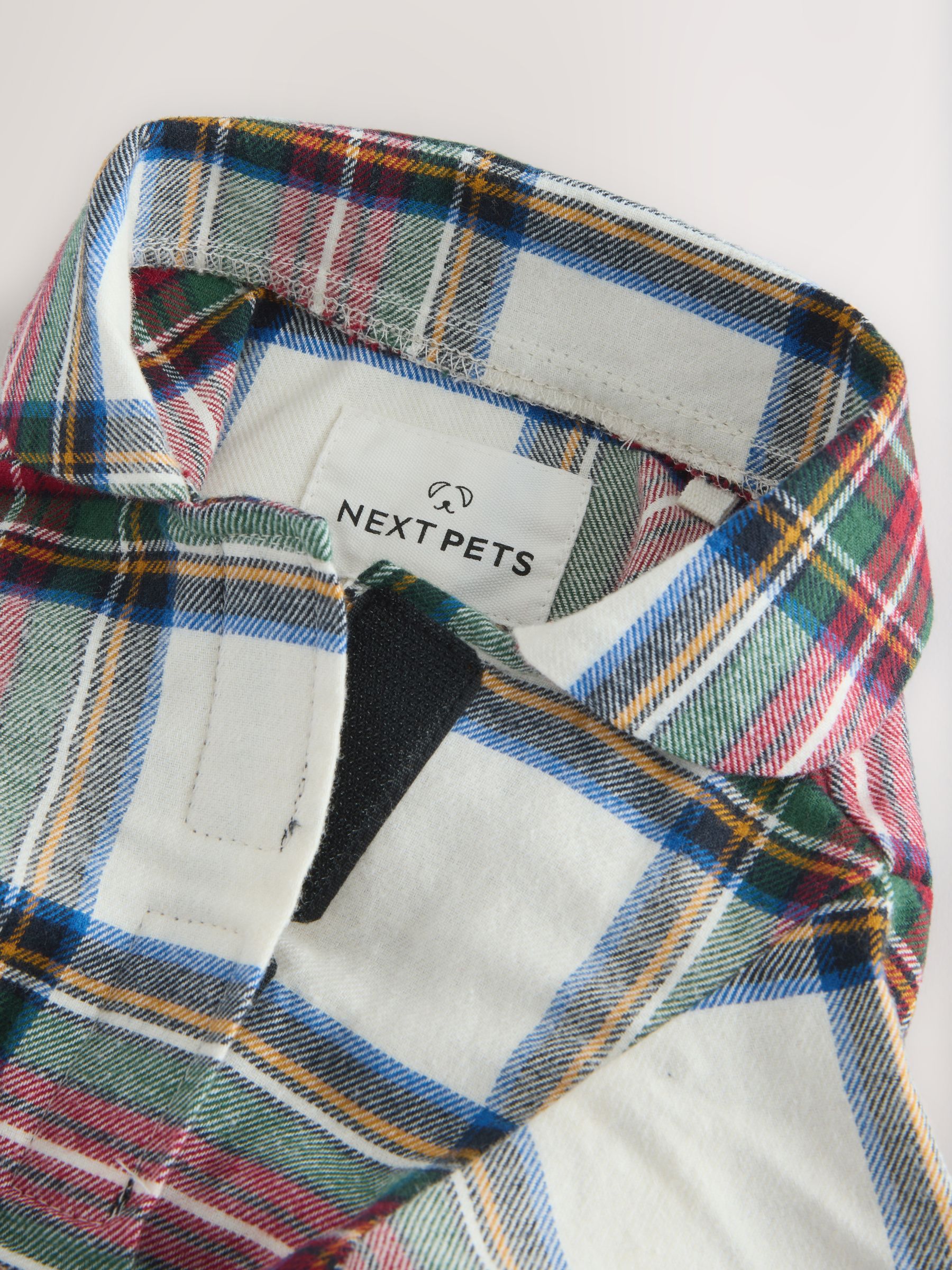 Buy Red/White Check Matching Family Christmas Pet Pyjamas from the Next ...