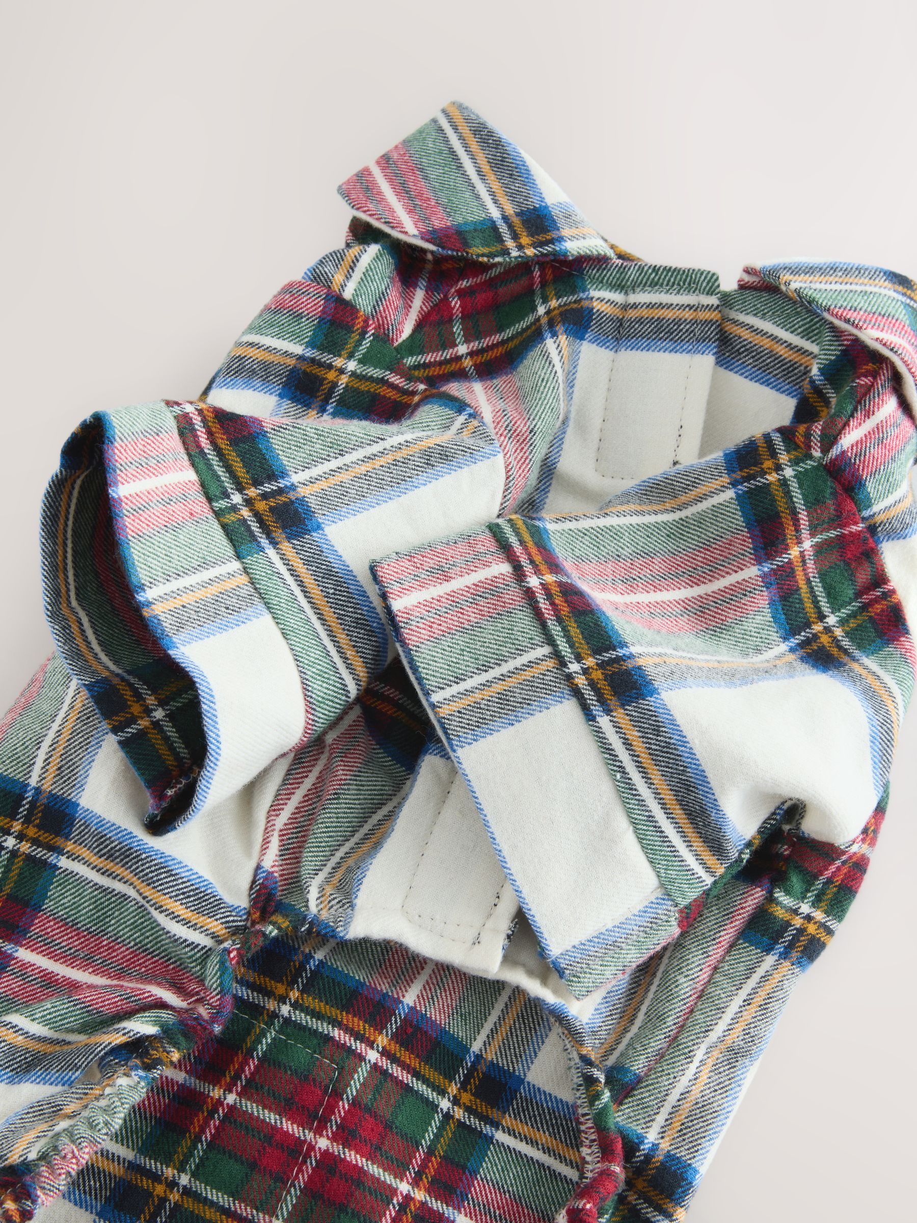 Buy Red/White Check Matching Family Christmas Pet Pyjamas from the Next ...