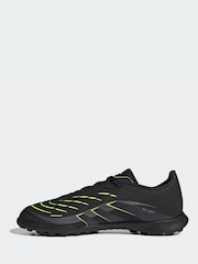 adidas Black/Lime Kids Predator League Turf Boots - Image 2 of 10