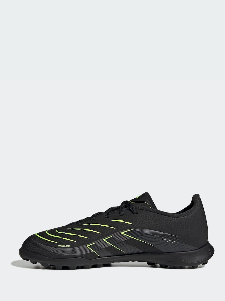 adidas Black/Lime Kids Predator League Turf Boots - Image 2 of 10 adidas Black/Lime Kids Predator League Turf Boots - Image 2 of 10