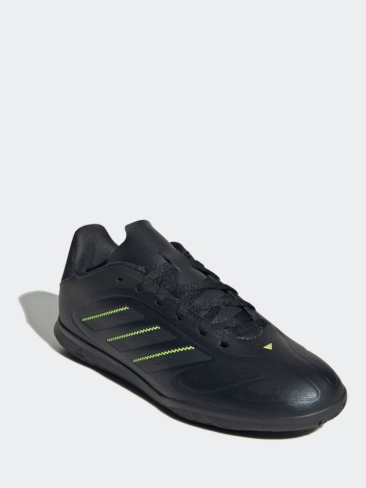 adidas Black/Grey Kids Copa Pure 3 Club Indoor Boots - Image 1 of 10 adidas Black/Grey Kids Copa Pure 3 Club Indoor Boots - Image 1 of 10
