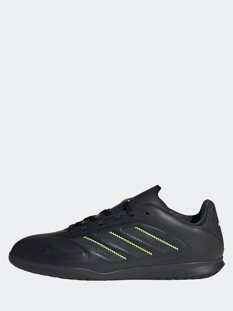 adidas Black/Grey Kids Copa Pure 3 Club Indoor Boots - Image 2 of 10 adidas Black/Grey Kids Copa Pure 3 Club Indoor Boots - Image 2 of 10