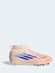 adidas Orange Kids F50 Sparkfusion League Firm Ground/Artificial Grass Boots - Image 2 of 10