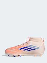 adidas Orange Kids F50 Sparkfusion League Firm Ground/Artificial Grass Boots - Image 4 of 10