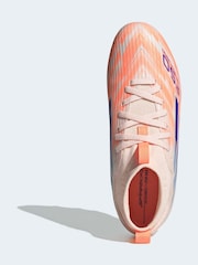 adidas Orange Kids F50 Sparkfusion League Firm Ground/Artificial Grass Boots - Image 7 of 10