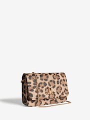 Lipsy Leopard Mini Cross-Body Bag - Image 3 of 5