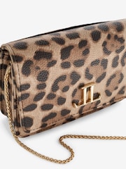 Lipsy Leopard Mini Cross-Body Bag - Image 4 of 5
