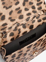 Lipsy Leopard Mini Cross-Body Bag - Image 5 of 5