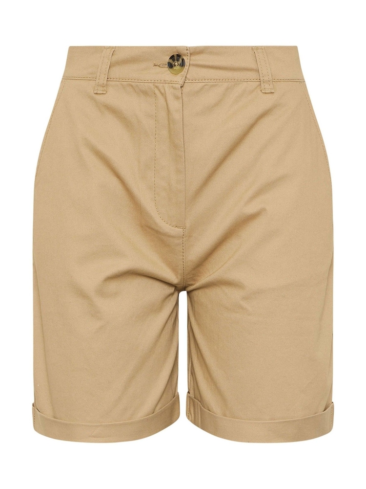 Long Tall Sally Natural Chino Shorts - Image 5 of 5