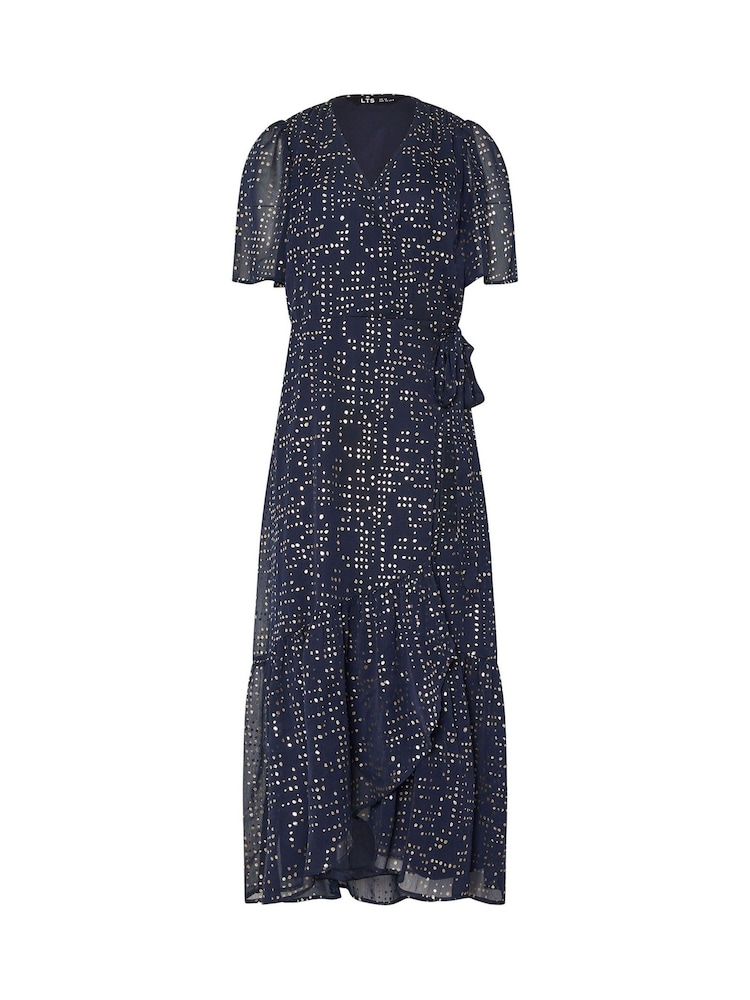 Long Tall Sally Chiffon Midi Dress - Image 5 of 5