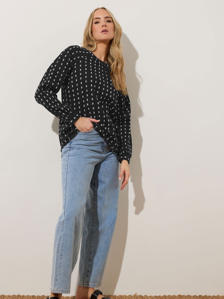 Long Tall Sally Raglan Scoop Neck Blouse - Bild 2 von 4