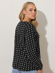 Long Tall Sally Raglan Scoop Neck Blouse - Bild 3 von 4