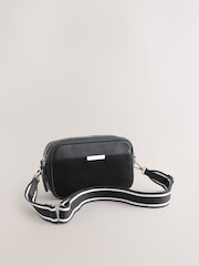 Black Leather Camera Bag - Image 1 of 5