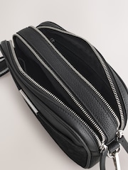 Black Leather Camera Bag - Image 5 of 5