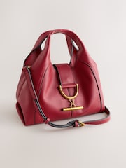 Red Mini Compartment Hand Held Bag - Image 1 of 6