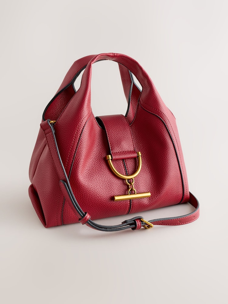 Red Mini Compartment Hand Held Bag - Image 1 of 6