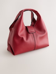 Red Mini Compartment Hand Held Bag - Image 2 of 6