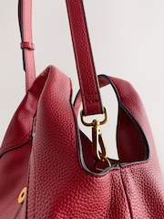 Red Mini Compartment Hand Held Bag - Image 5 of 6