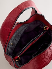 Red Mini Compartment Hand Held Bag - Image 6 of 6