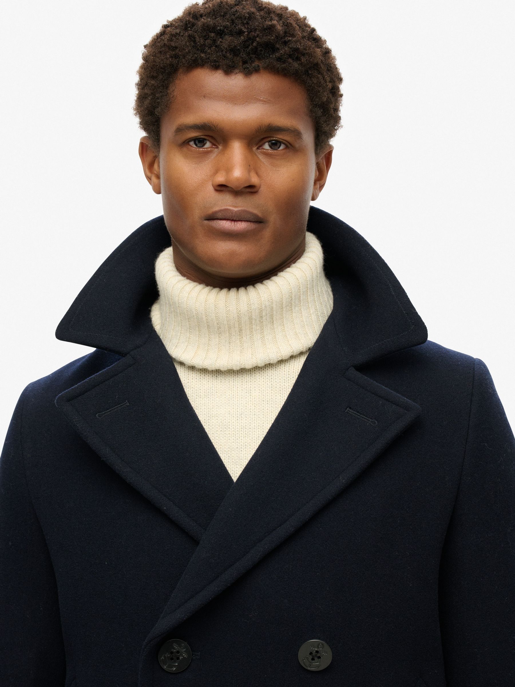Next：日本 Superdry The Merchant Store - ウール ピーコート from