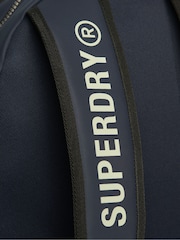 Superdry Blue 100% Cotton Tarp Rucksack - Image 3 of 4