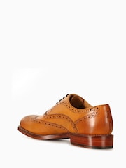 Oliver Sweeney Brown Calf Leather Oxford Brogues Shoes - Image 3 of 5