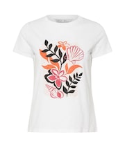 M&Co Petite Crew Neck 100% Cotton T-Shirt - Imagen 5 de 5