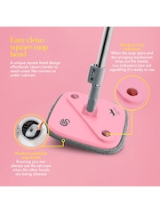 Swan Pink Tv's Queen of Clean Turbo Spin Mop - Image 5 of 9