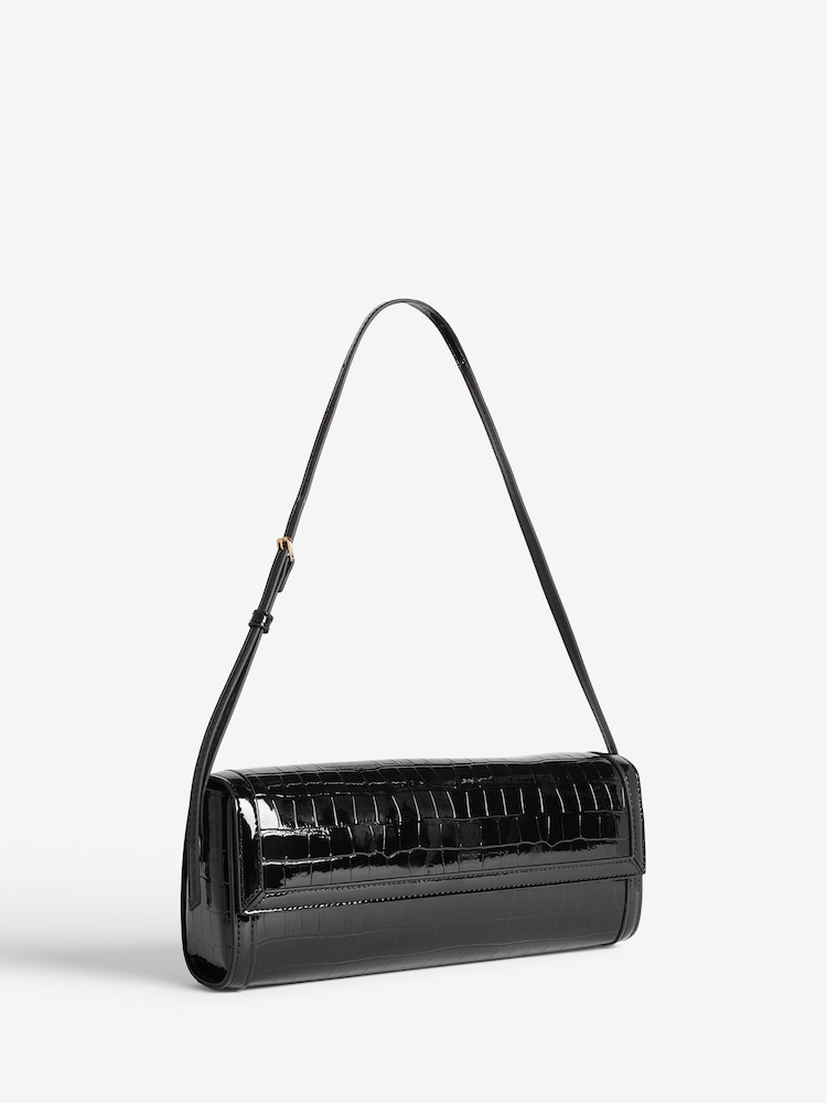 Friends Like These Black East and West Shoulder Bag - Image 2 of 5