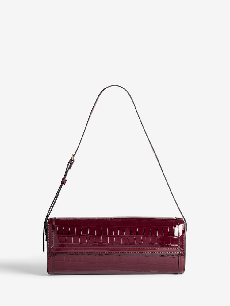 Friends Like These Burgundy Red East and West Shoulder Bag - Image 1 of 5