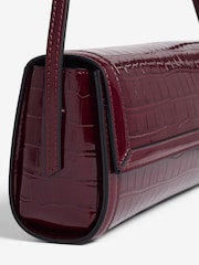 Friends Like These Burgundy Red East and West Shoulder Bag - Image 3 of 5