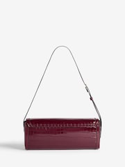 Friends Like These Burgundy Red East and West Shoulder Bag - Image 5 of 5