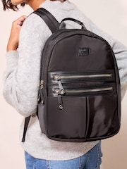 Friends Like These Black Nylon Backpack - Image 2 of 6