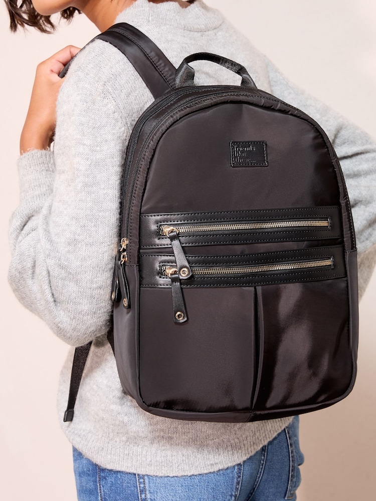 Friends Like These Black Nylon Backpack - Image 2 of 6