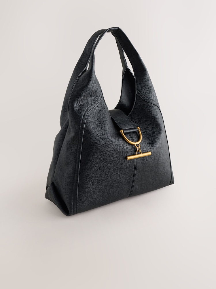 Black Large Compartment Bag - Image 1 of 5