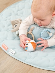 Done by Deer Blue Tummy Time Activity Playground Pillow - Image 1 of 4