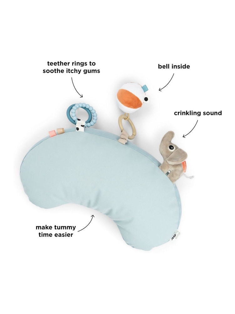 Done by Deer Blue Tummy Time Activity Playground Pillow - Image 4 of 4